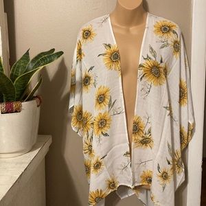 maurices sunflower kimono